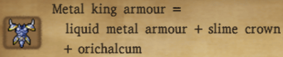 Metal King Armour